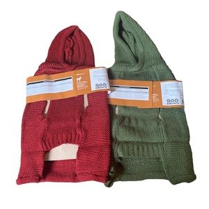 The Most adorable Hoodie pet sweater bundle you can find! Fall colors size XS